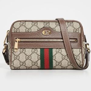 GUCCI OPHIDIA GG SUPREME MINI BAG